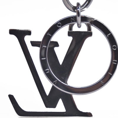 $480 Louis Vuitton LV Chromatic Bag Charm and Key Holder Metal with Inlay CONSIGNMENT