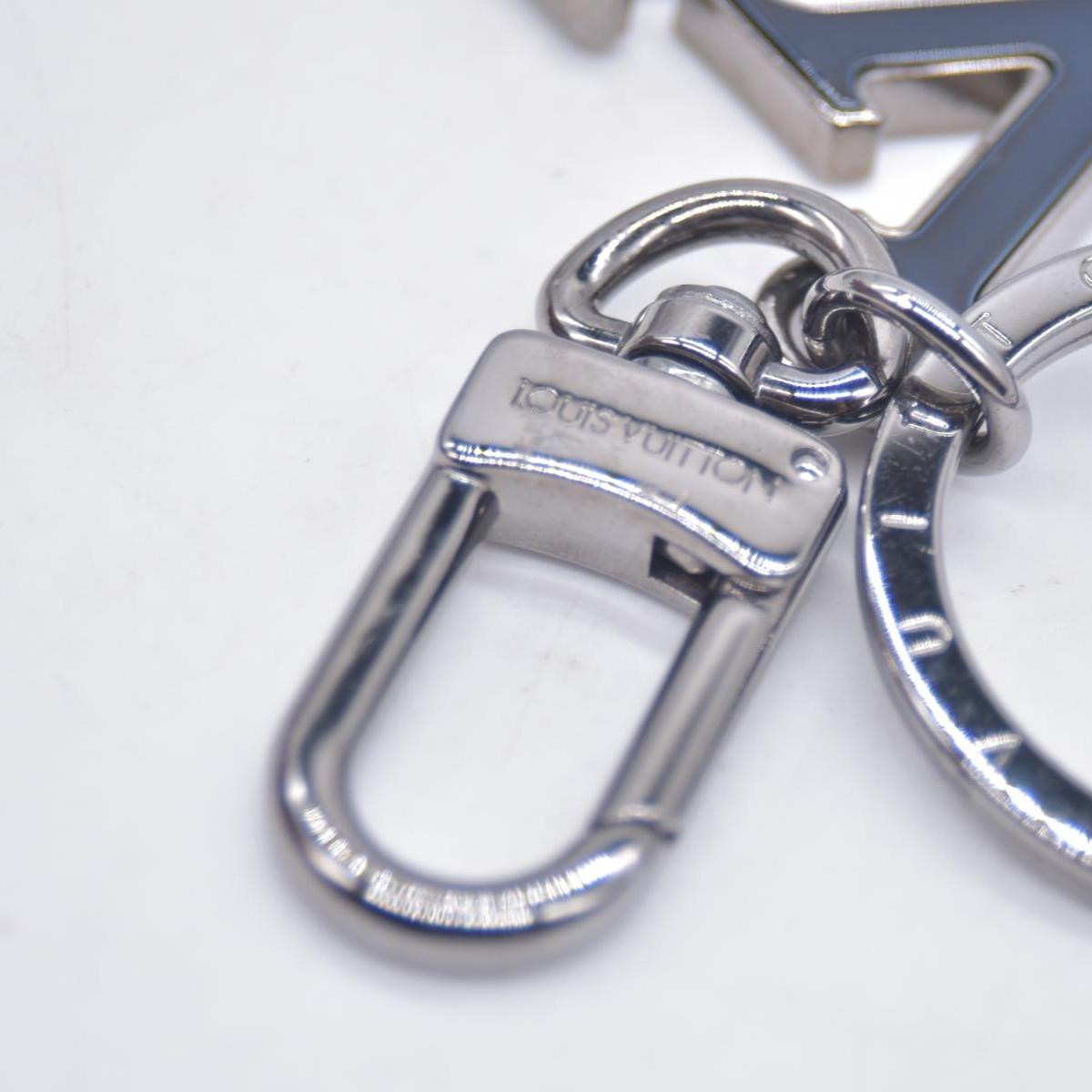 $480 Louis Vuitton LV Chromatic Bag Charm and Key Holder Metal with Inlay CONSIGNMENT