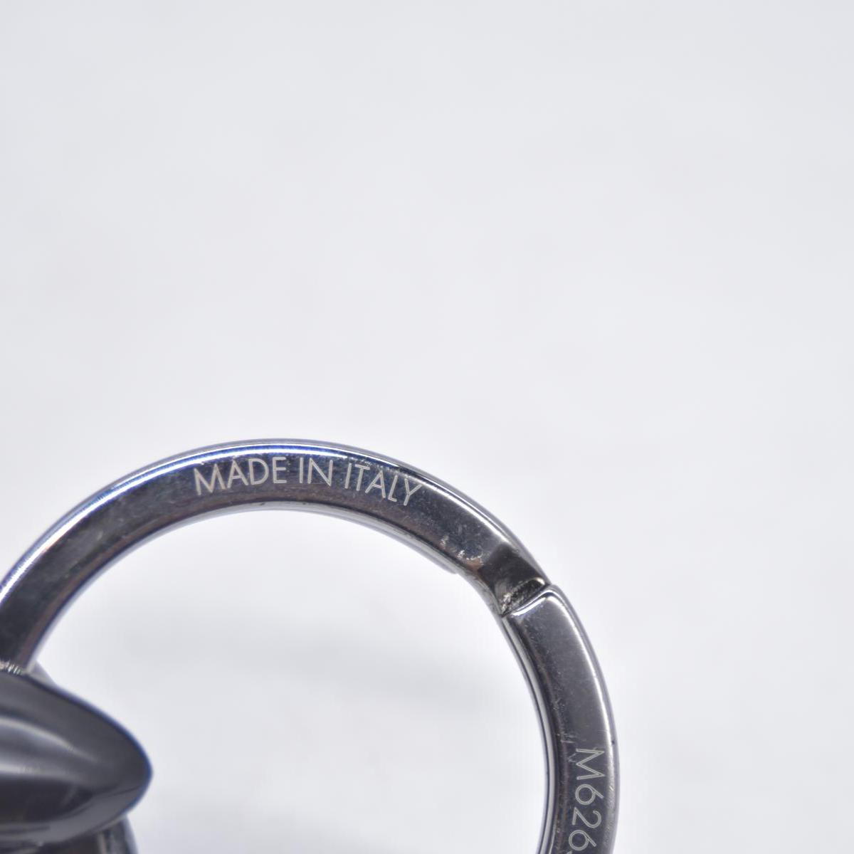$480 Louis Vuitton LV Chromatic Bag Charm and Key Holder Metal with Inlay CONSIGNMENT