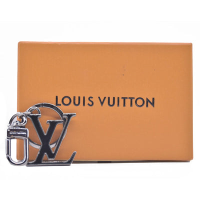 $480 Louis Vuitton LV Chromatic Bag Charm and Key Holder Metal with Inlay CONSIGNMENT