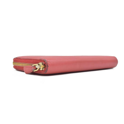 Prada Saffiano Metal Leather Continental Wallet CONSIGNMENT