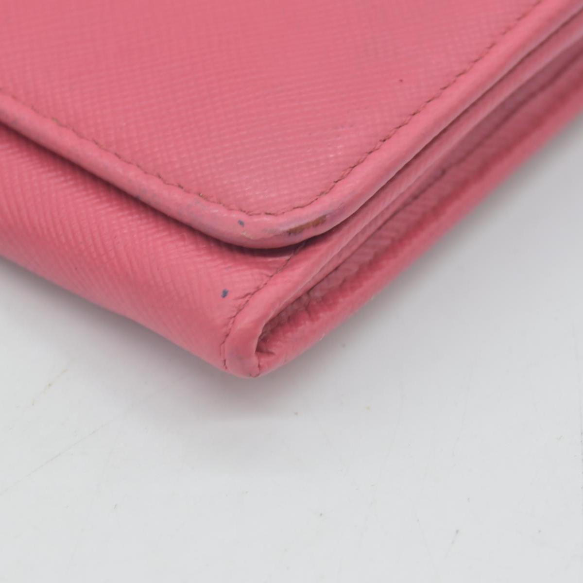 Prada Saffiano Metal Leather Continental Wallet CONSIGNMENT
