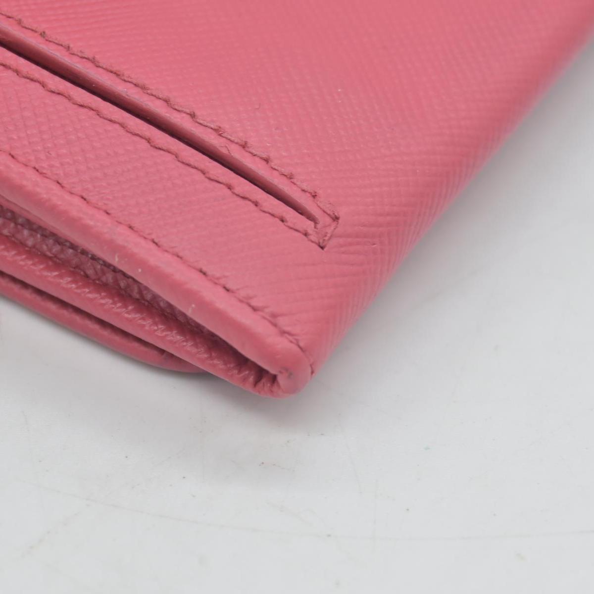Prada Saffiano Metal Leather Continental Wallet CONSIGNMENT