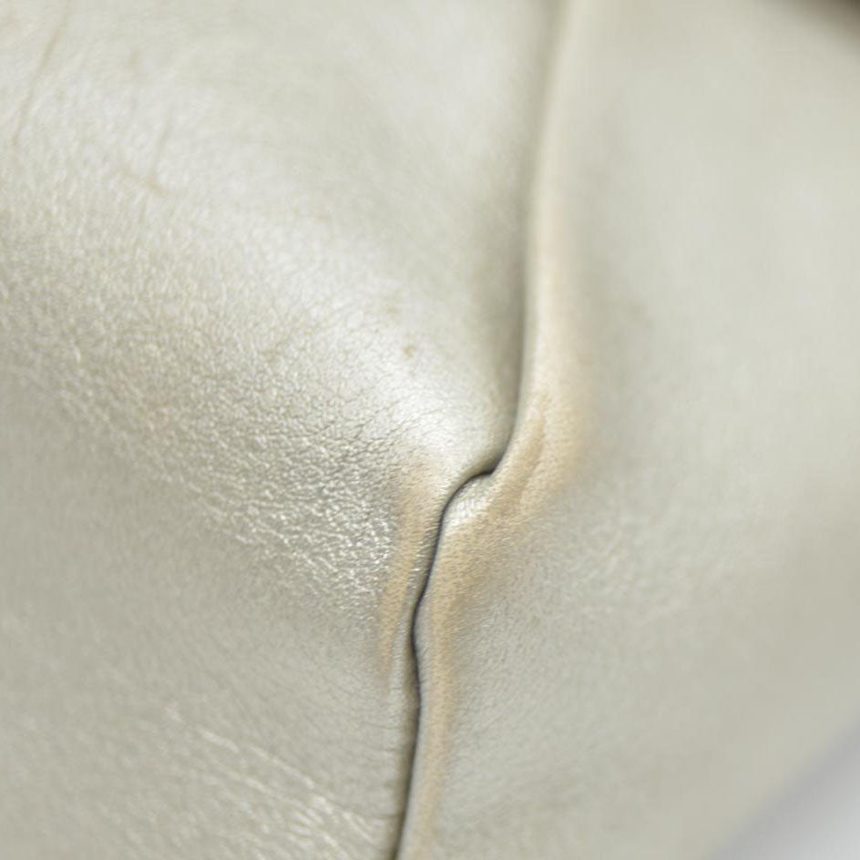 AUCTION $2150 Louis Vuitton Metallic Calfskin Love Note Gold Bronze