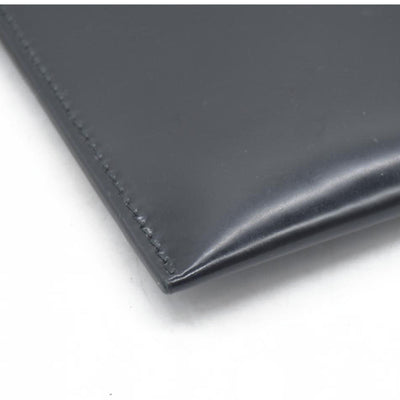 $600 Prada Enameled Metal Zipper Pouch
