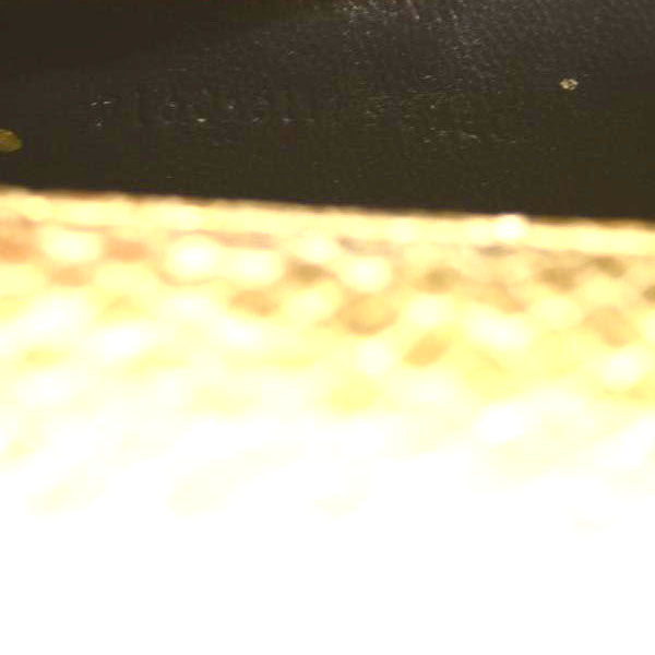 Used Saint Laurent Metallic Python Embossed Medium Classic Monogram Kate Tassel Satchel Gold
