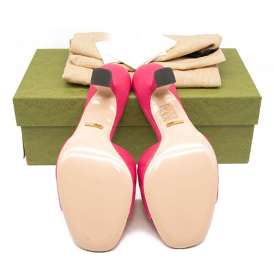 NEW Gucci GG Quilted Slide Sandal (Women) Size 37 Pink Marmont