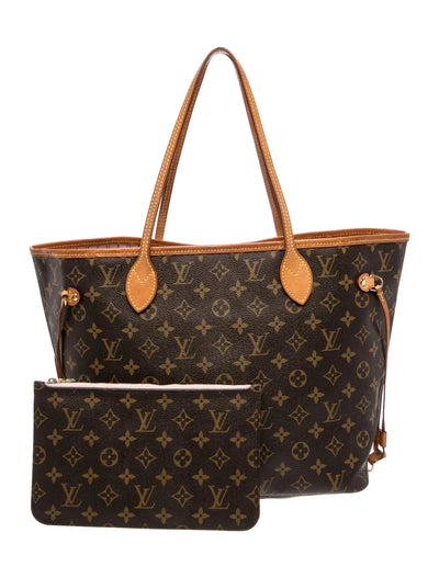 $2800 2015 Louis Vuitton Monogram Saint Barth V Neverfull MM Light Pink