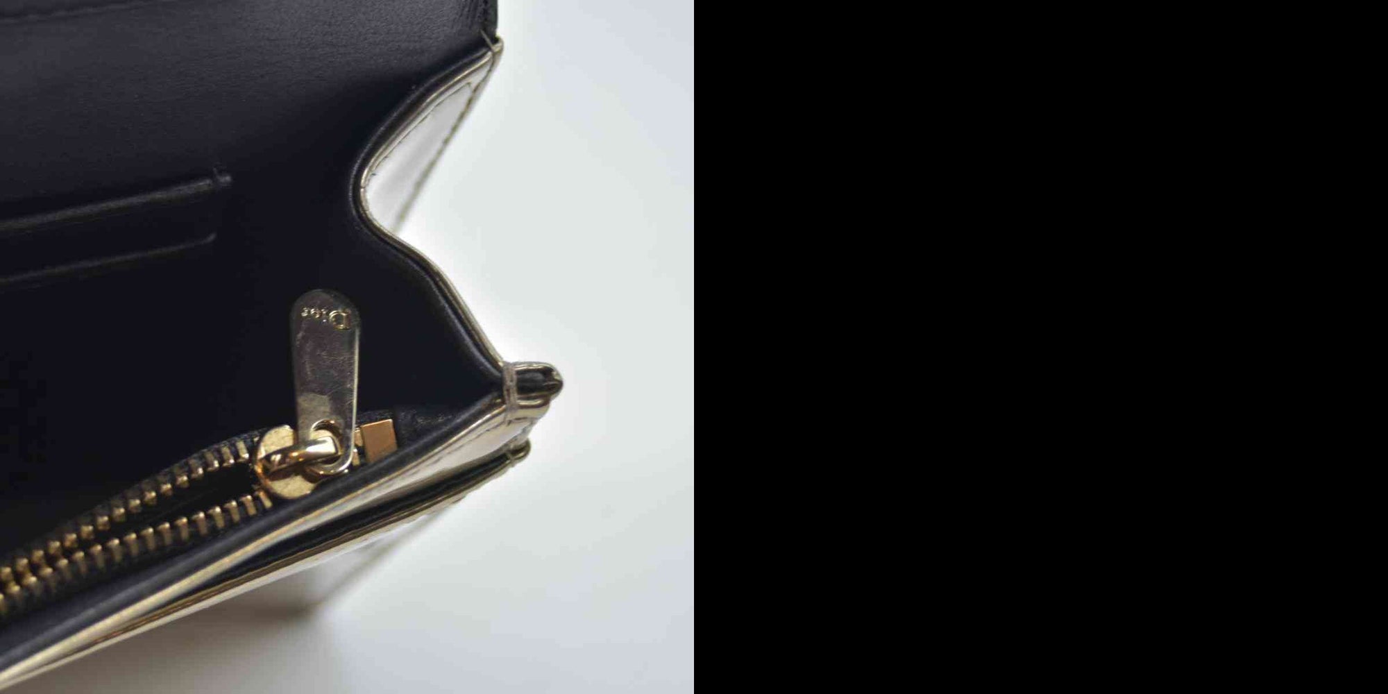 $2700 Christian Dior Cannage Diorama Metallic Silver