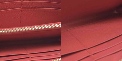 Prada Saffiano Metal Leather Continental Wallet CONSIGNMENT