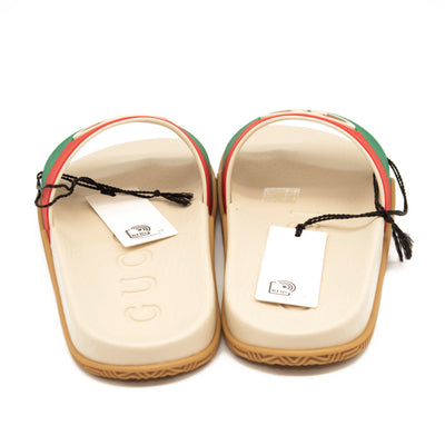 Gucci Pursuit GG Logo Slide Sandal (Women) EU 35 White with Box
