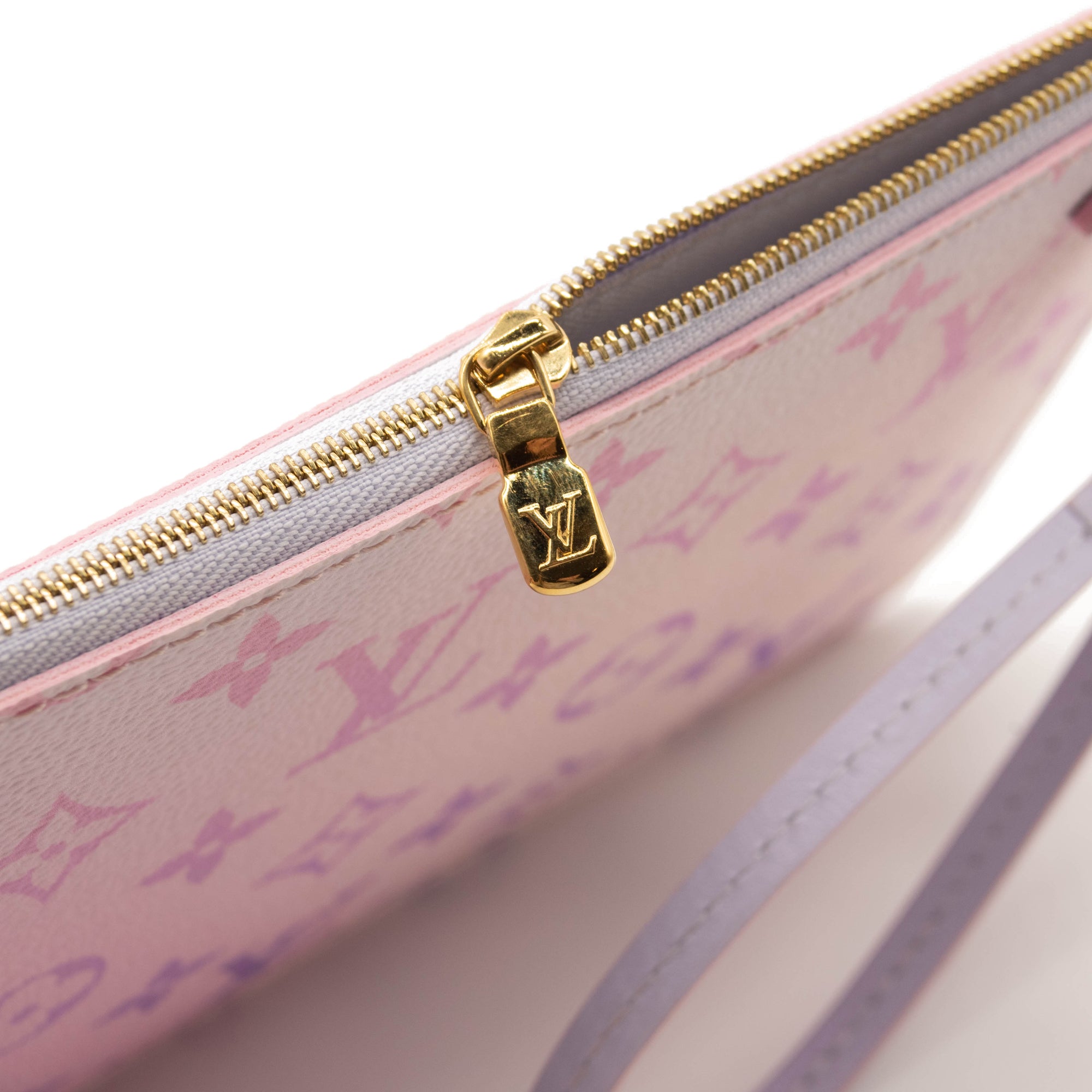 Louis Vuitton Monogram Spring In The City Neverfull MM GM Pochette Sunrise Pastel