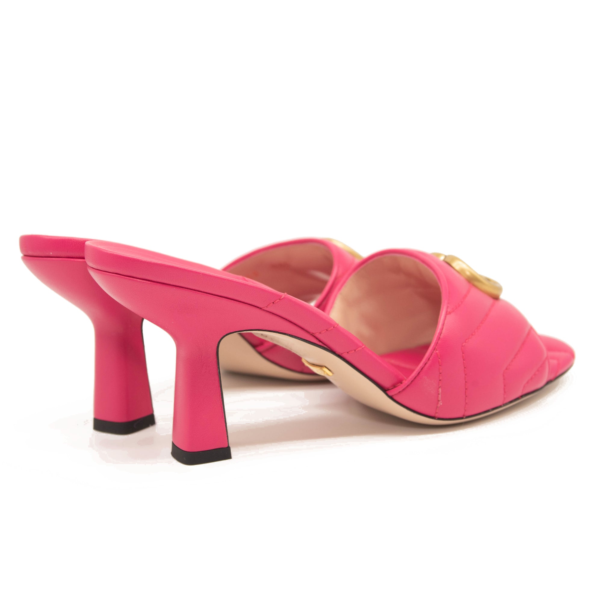 Gucci GG Quilted Slide Sandal (Women) Size 38