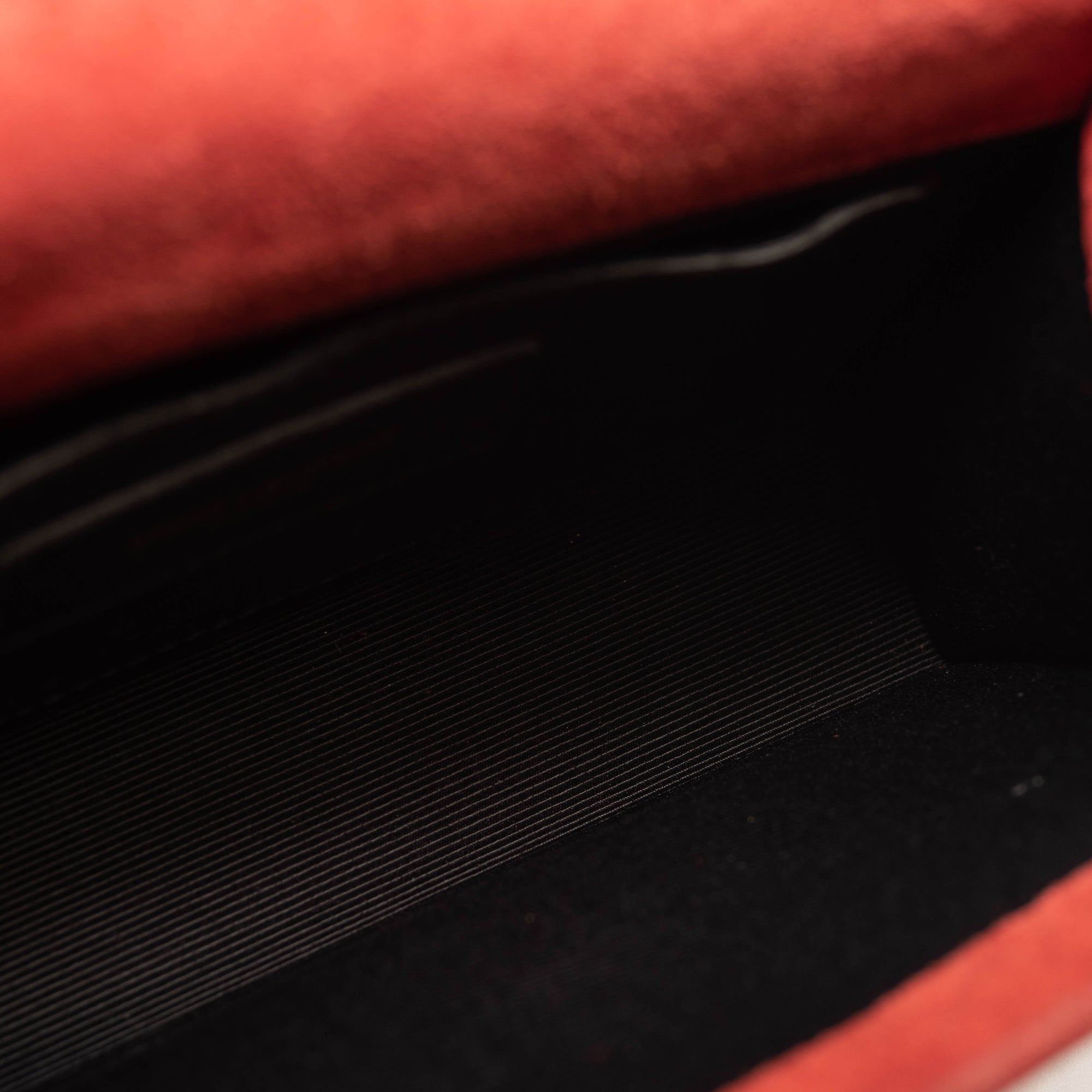 Saint Laurent Small Classic Monogram Kate Tassel Satchel Red Metallic