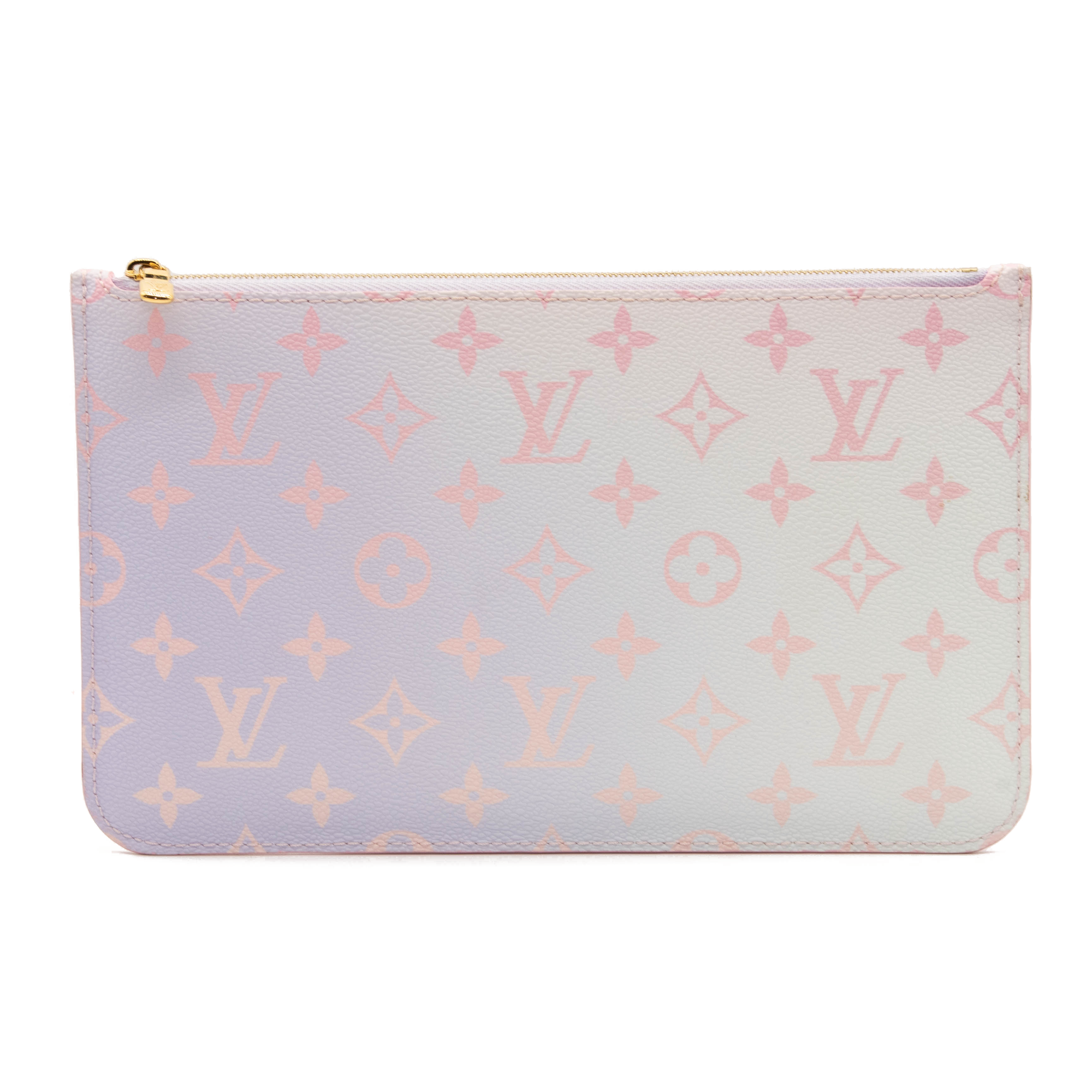 Louis Vuitton Monogram Spring In The City Neverfull MM GM Pochette Sunrise Pastel