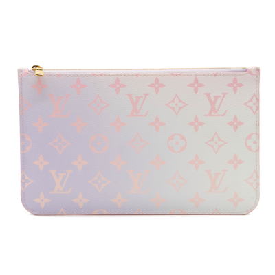 Louis Vuitton Monogram Spring In The City Neverfull MM GM Pochette Sunrise Pastel