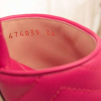 Gucci GG Quilted Slide Sandal (Women) Size 38