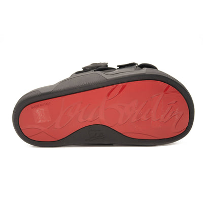 NEW $750 Christian Louboutin DADDY POOL DONNA Spiked Studded Flat Slide Sandal Shoes 36EU