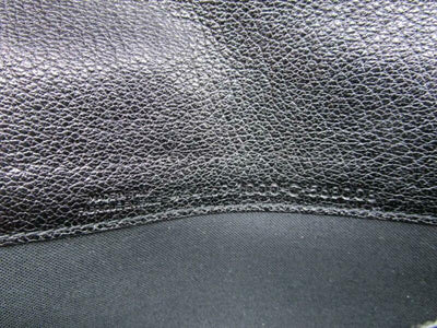 Balenciaga Metallic Edge Chain Gold Chain Wallet Black Leather Cross Body Bag