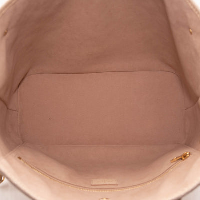 Louis Vuitton Empreinte Monogram Summer Stardust Neverfull MM Beige Clair Pink