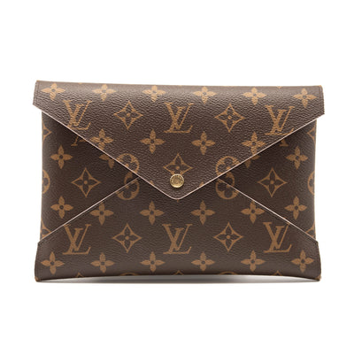 Louis Vuitton Monogram Large Kirigami Pochette Insert Rose Ballerine
