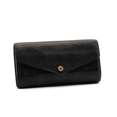 Louis Vuitton Empreinte Sarah Wallet NM Black