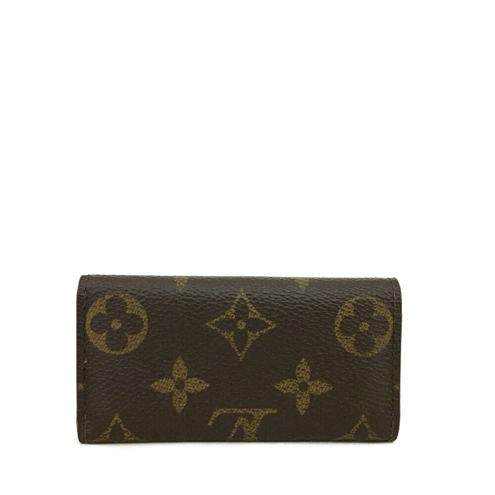 LOUIS VUITTON Monogram 4 Key Multicles Holder Fuchsia