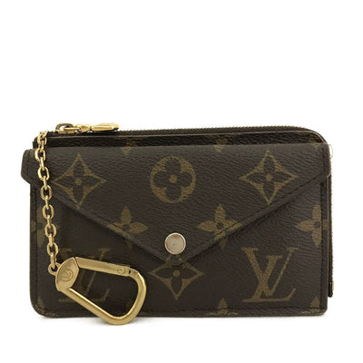 Louis Vuitton  Monogram Recto Verso Card Holder Black RFID