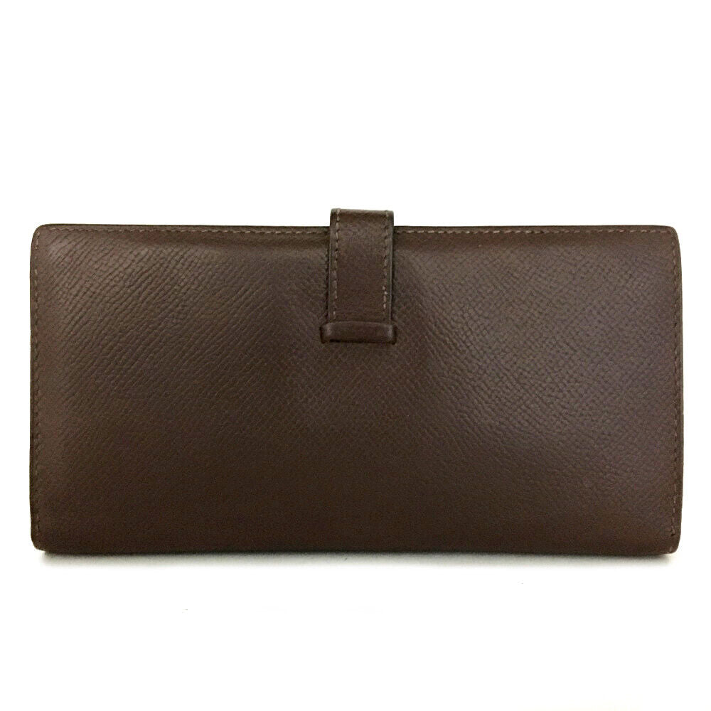 PRE-ORDER  Hermes  Epsom Bearn Gusset Wallet Ebene □B