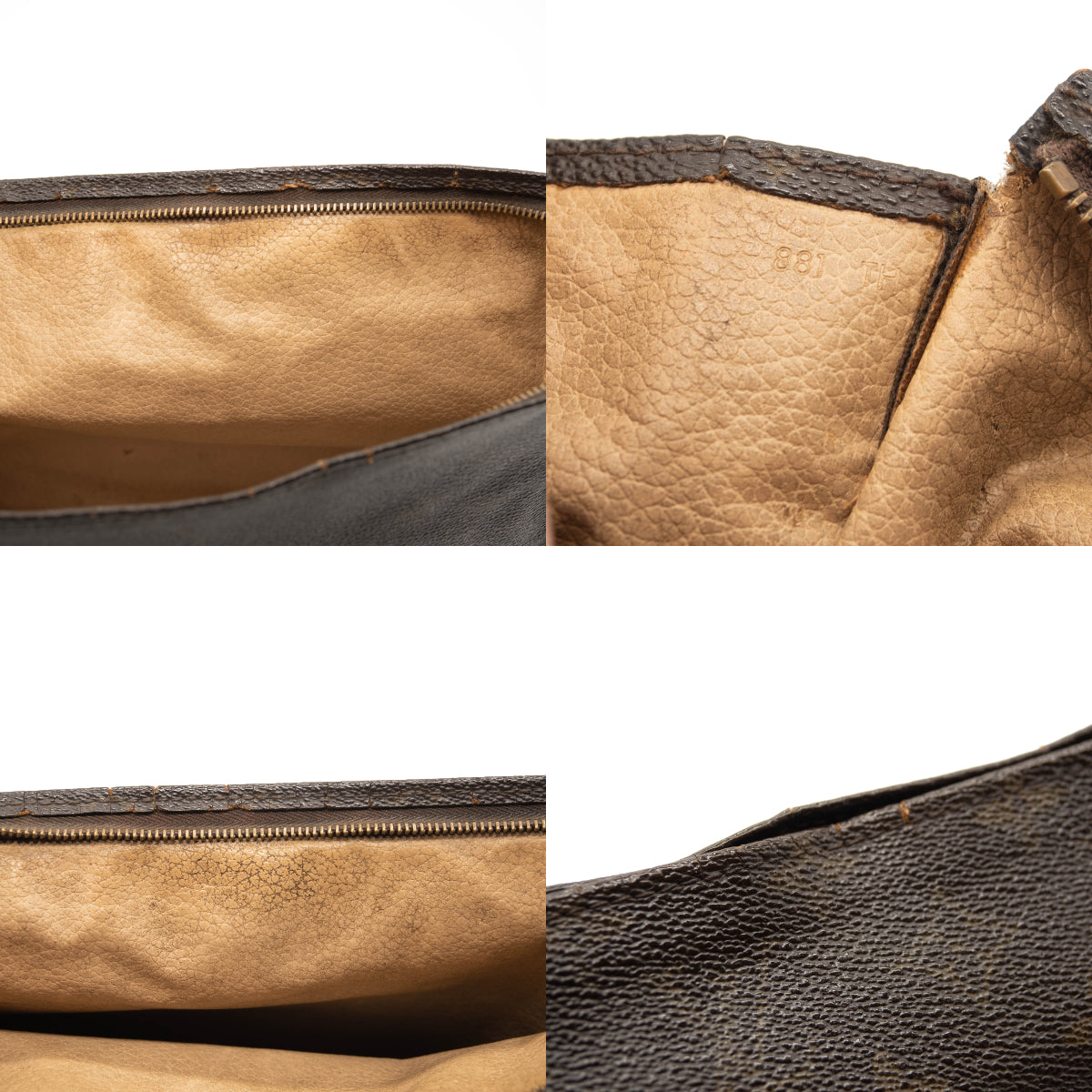 LOUIS VUITTON Monogram Toiletry Pouch 26 Brown