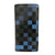LOUIS VUITTON Damier Graphite Pixel Brazza Wallet Blue TA4126