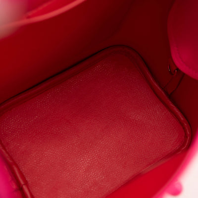 NEW Christian Louboutin Carasky Empire Leather Bucket Bag Pink