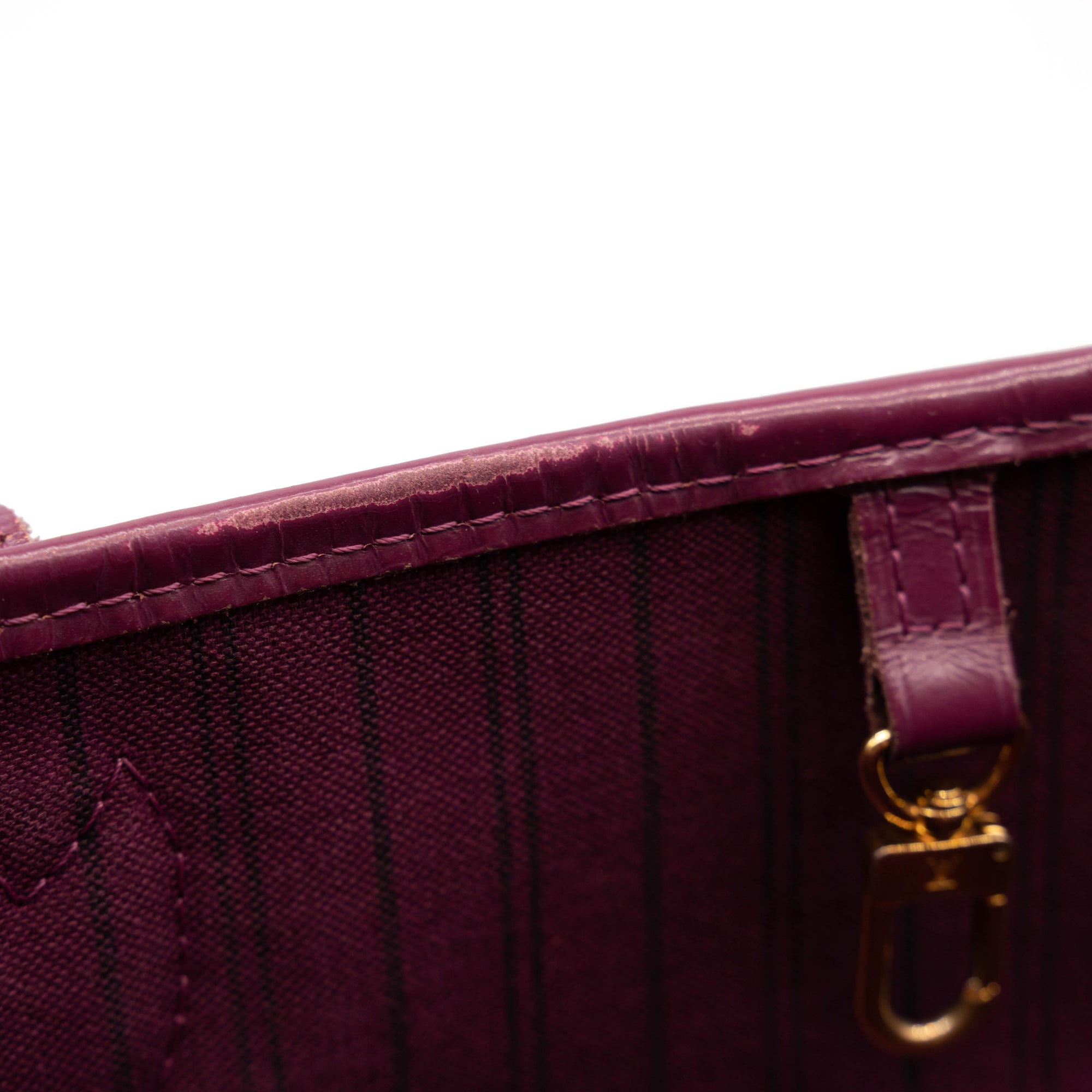 LOUIS VUITTON Monogram Totem Neverfull MM Magenta