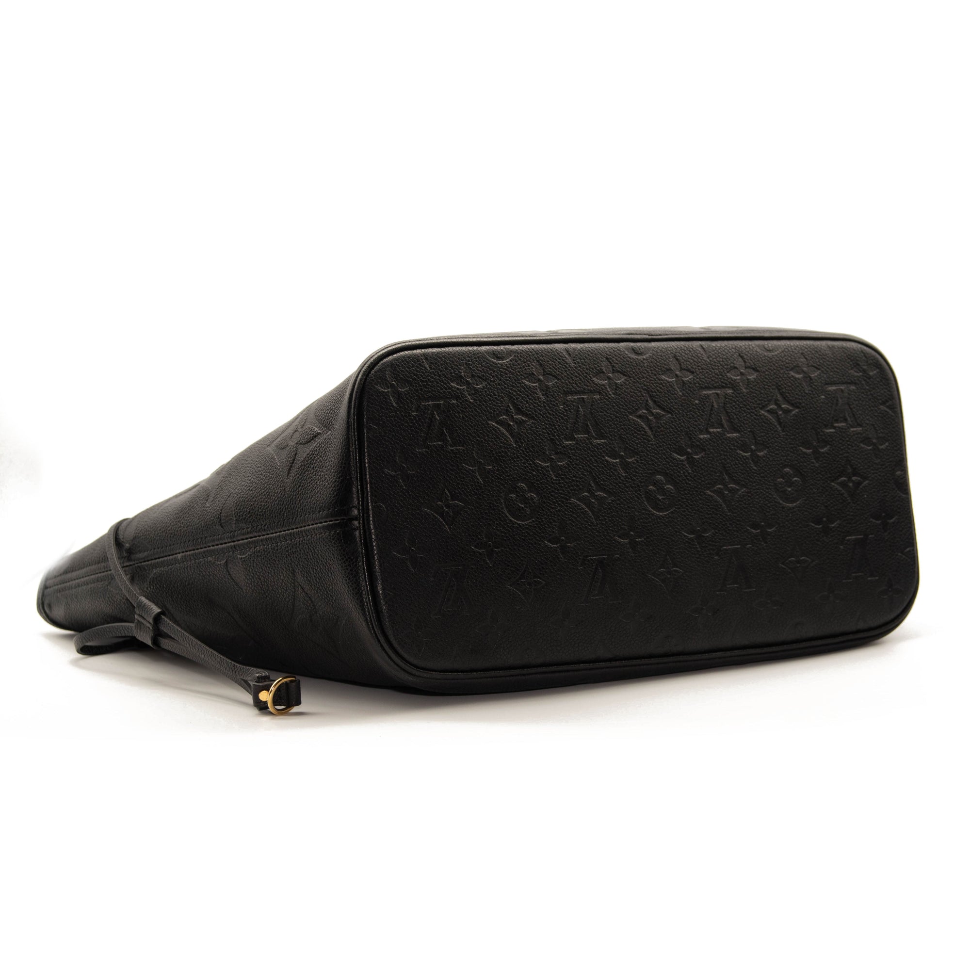 Louis Vuitton Empreinte Monogram Giant Neverfull MM Black Tote