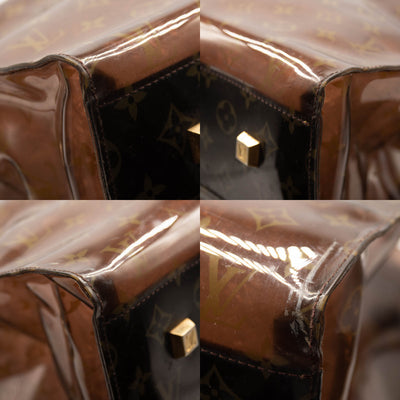 Louis Vuitton Vinyl Monogram Ambre Sac Cabas GM Beach Tote