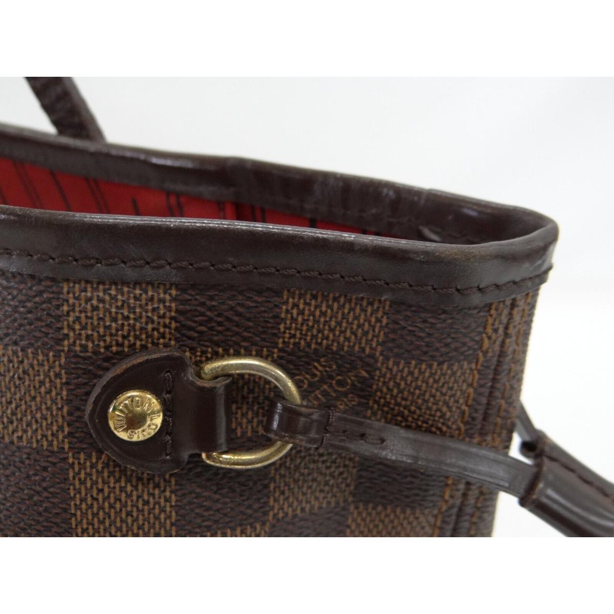 AR5111 LOUIS VUITTON Damier Ebene Neverfull PM