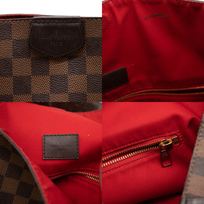 Louis Vuitton Graceful Mm Brown Damier Ébène Canvas Hobo Bag