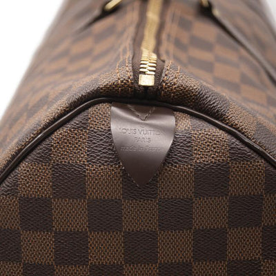 Louis Vuitton Keepall Damier Ebene 50 Brown Coated Canvas Weekend/Travel Bag