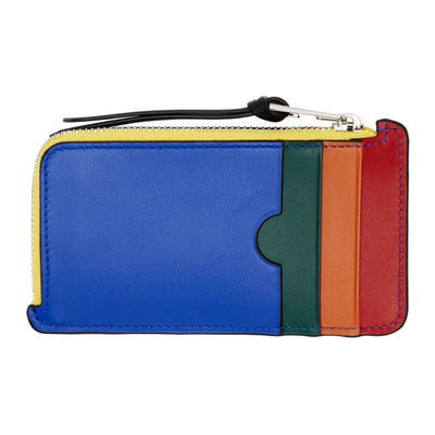 $450 Loewe DAMAGED Black Rainbow Coin Wallet CONSIGNMENT