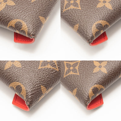 Louis Vuitton Monogram Medium Kirigami Pochette Insert Coquelicot