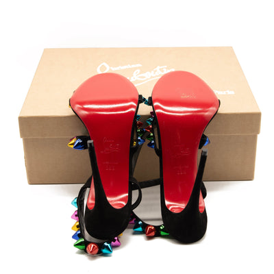 Christian Louboutin Spikita Strap Slingback Sandal (Women) EU 39.5