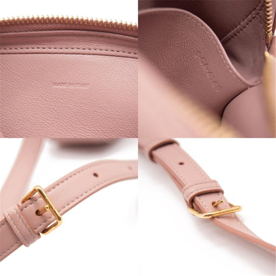 NEW Celine Camera Crecy 191353 Bus 38no Cross Body Pink Leather Shoulder Bag