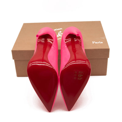 Christian Louboutin Pink POUPIDOU So Kate Pointed Toe Pump 37.5