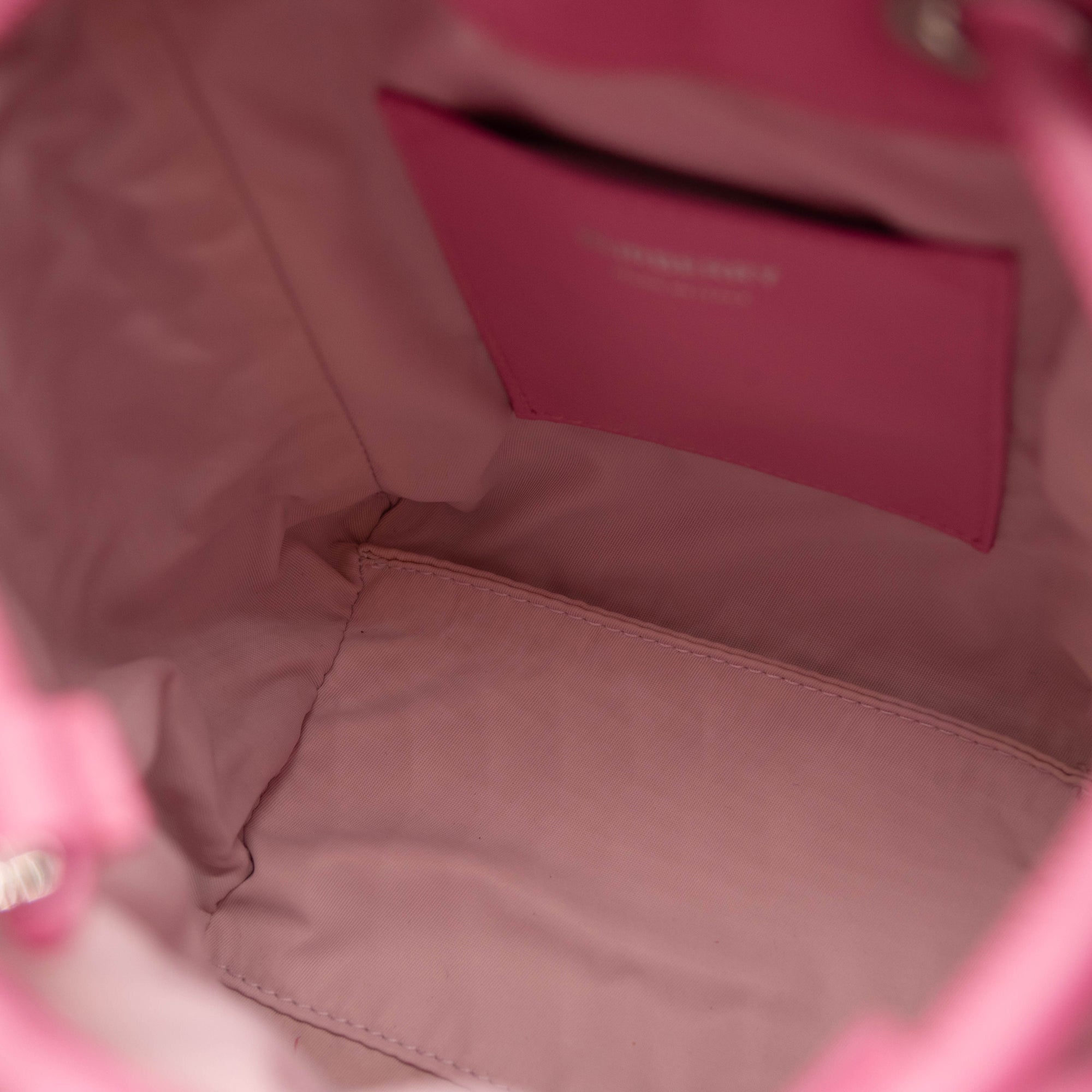 NEW Burberry Mini Lola Quilted Leather Backpack Pink TB