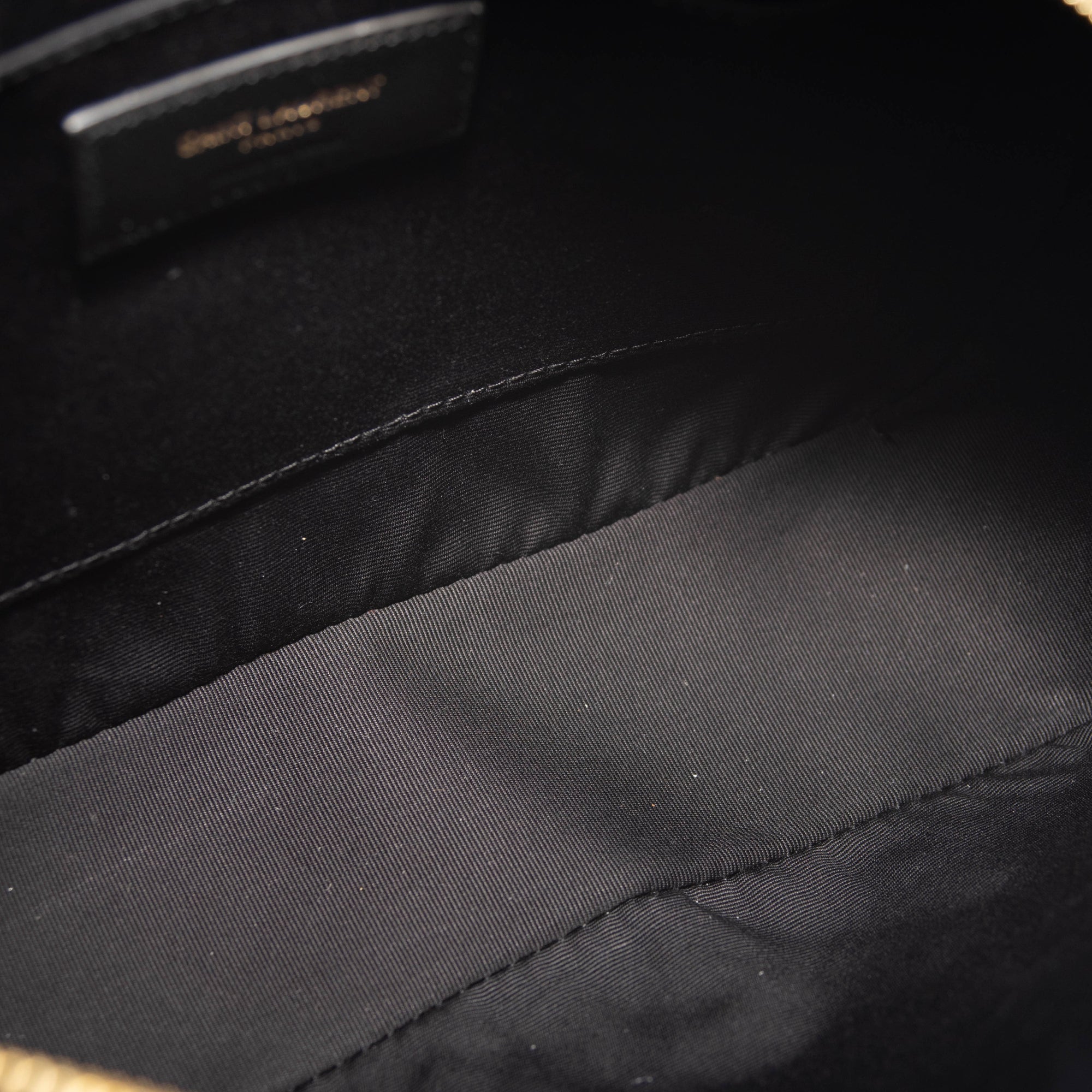 NEW Saint Laurent Calfskin Matelasse Monogram Lou Camera Bag Navy