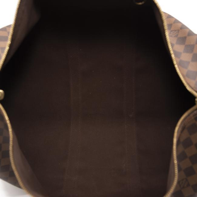 Louis Vuitton Keepall Damier Ebene 50 Brown Coated Canvas Weekend/Travel Bag