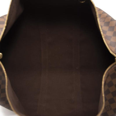 Louis Vuitton Keepall Damier Ebene 50 Brown Coated Canvas Weekend/Travel Bag
