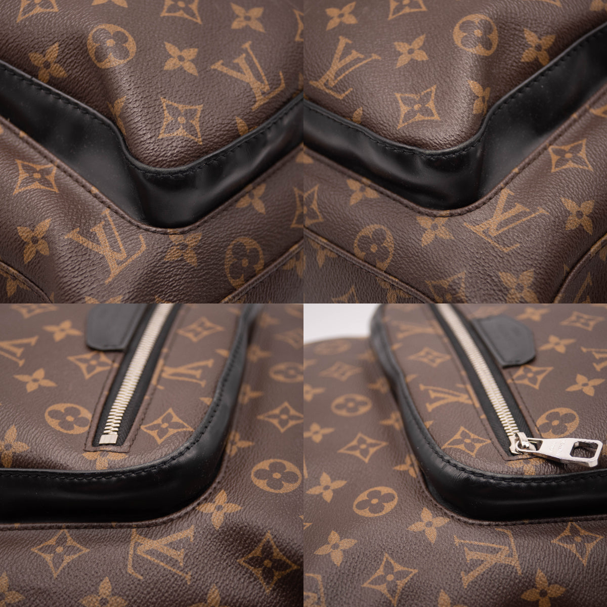 Louis Vuitton JOsh Macassar Brown Monogram Canvas Backpack