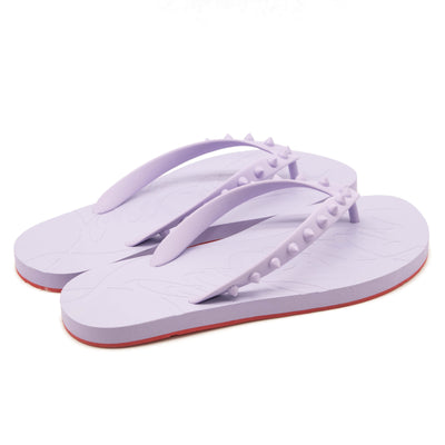 Christian Louboutin Loubi Flip Flop (Women) Lilac EU 39 US 9