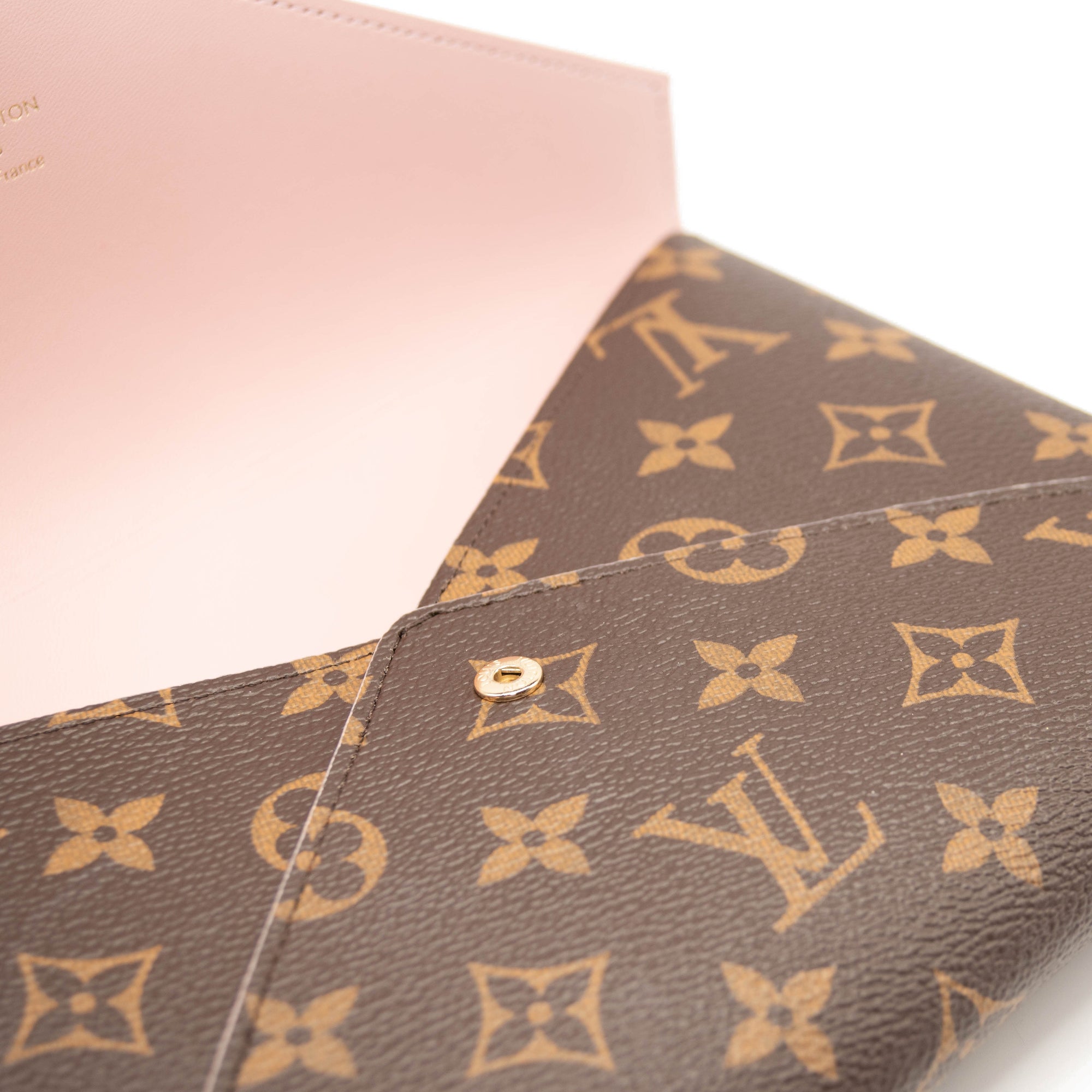 Louis Vuitton Monogram Large Kirigami Pochette Insert Rose Ballerine